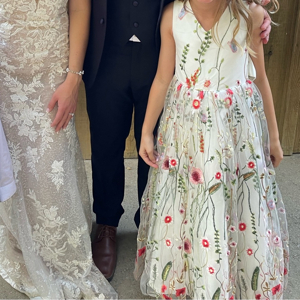 Girls flower girl dress
